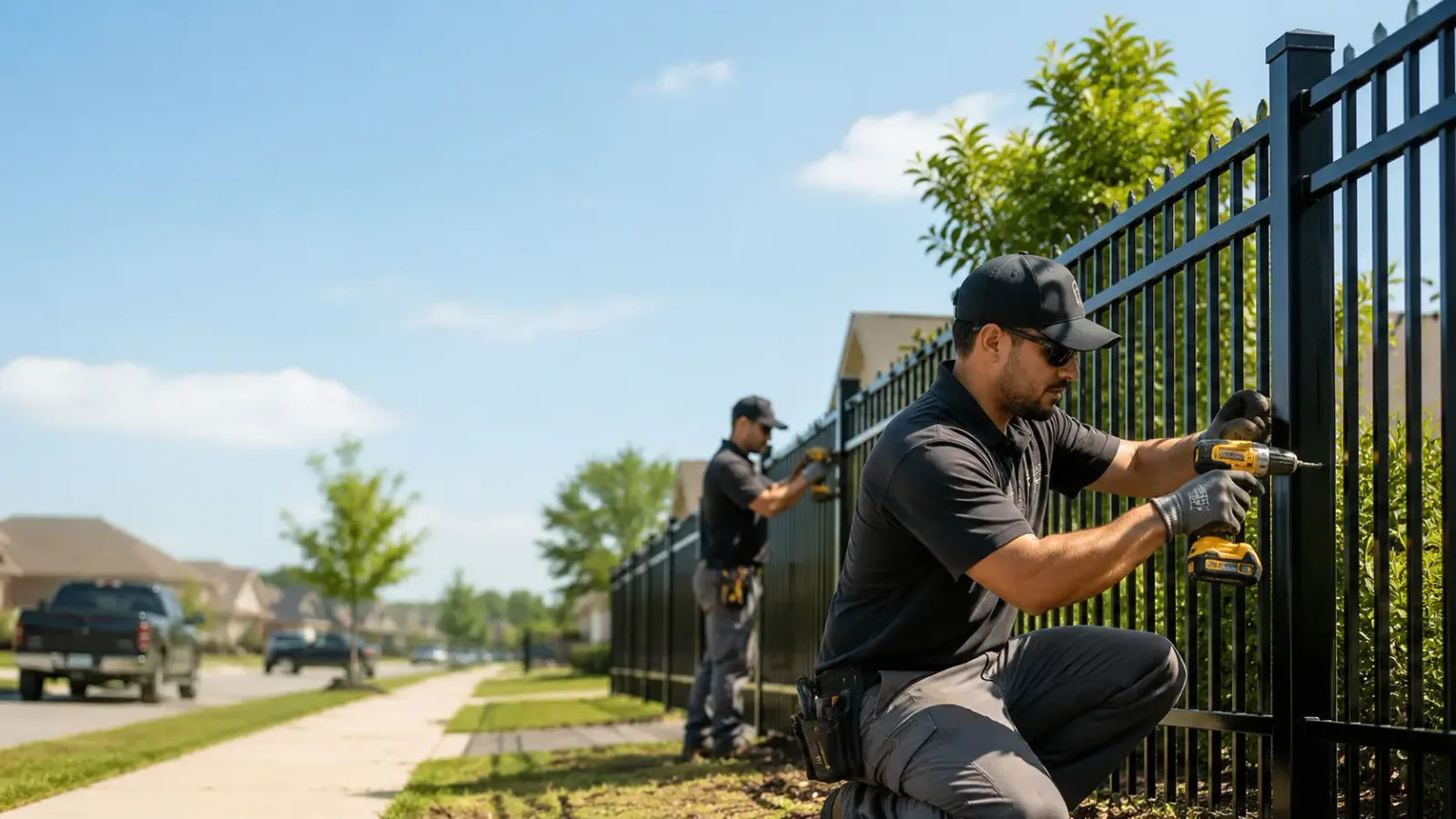 Metal Fence Installation in Booneville, MS